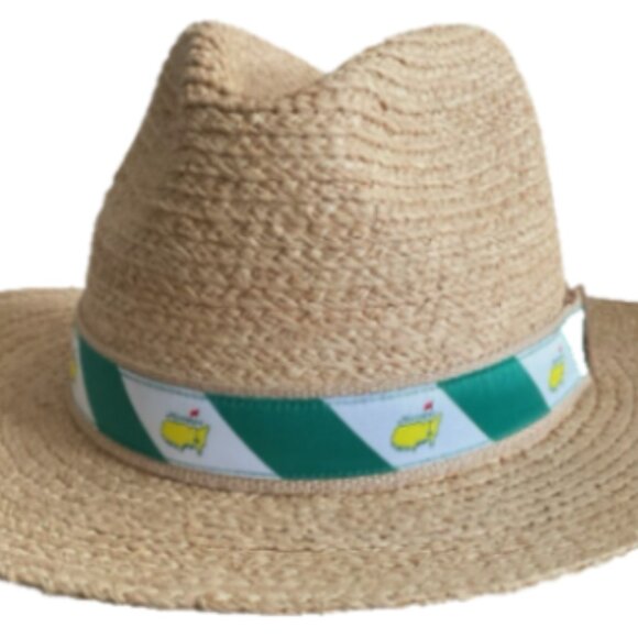NWT Augusta National Masters Tournament Dorfman Pacific Natural Straw Hat  L/XL - Picture 2 of 10